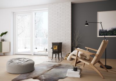 JOTUL F 602 ECO interiér zadní napojení