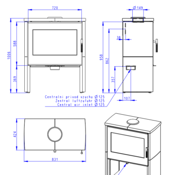 Romotop RIANO G keramika