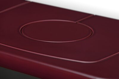 Romotop Siena N 02 keramika červená šarlatová detail I