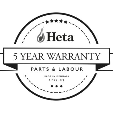HETA záruka 5 YEAR logo